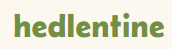 hedlentine